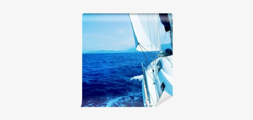 Sailboat Wall Mural • Pixers® • We Live To Change - Yacht, transparent png