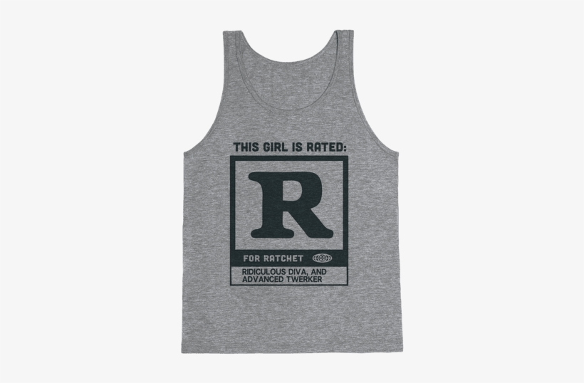 Rated R For Ratchet Tank Top Working On My Dad Bod One Beer