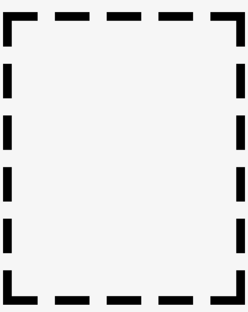 Black Borders Png - Monochrome, transparent png