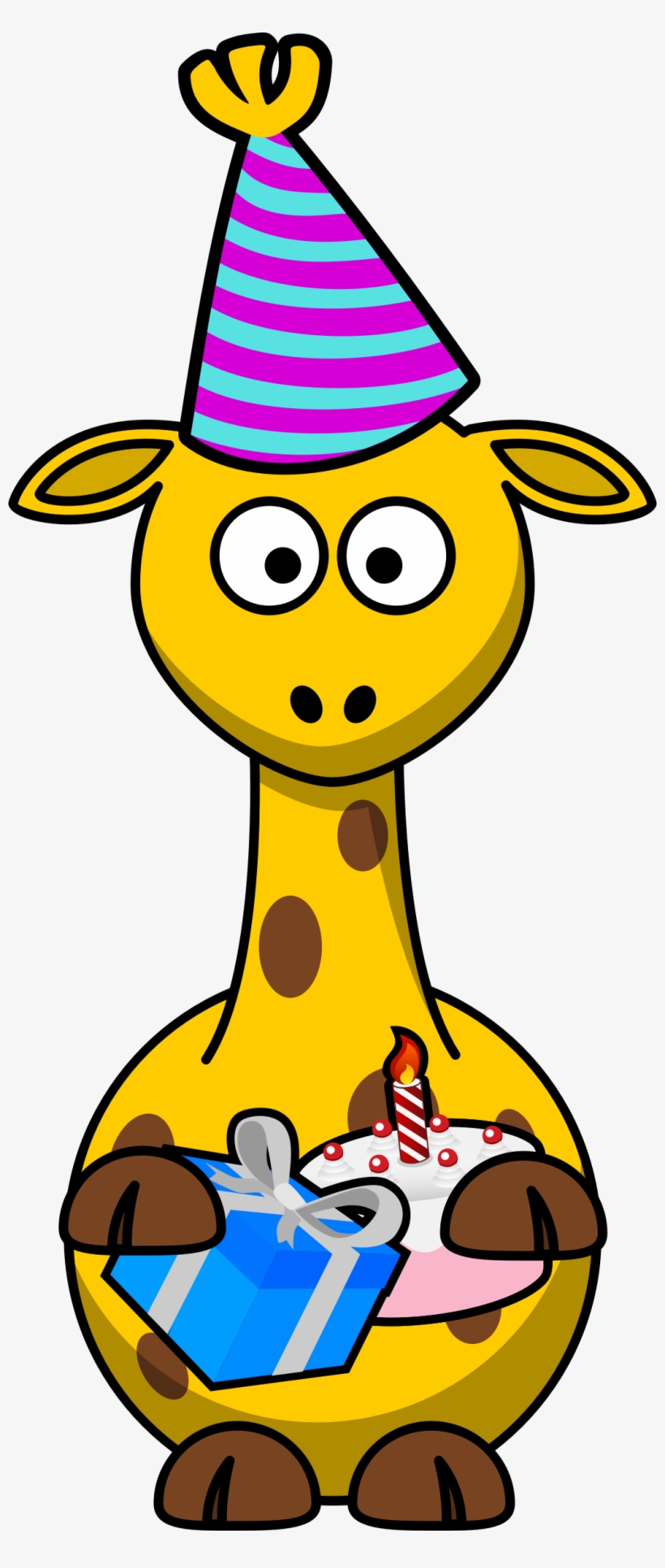 Cartoon Giraffe, transparent png