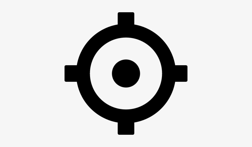 Weapon Crosshair Vector - Logo, transparent png