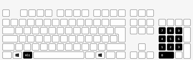 Keyboard - Hp Pavilion 15 Au Palmrest, transparent png