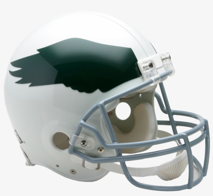 Philadelphia Eagles Vsr4 Authentic Throwback Helmet - Philadelphia Eagles Helmets, transparent png