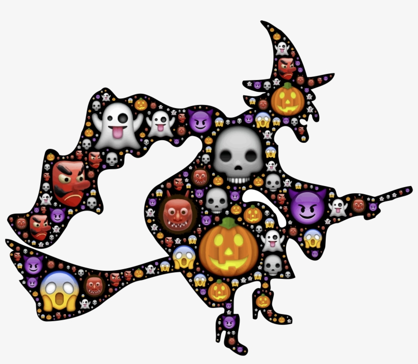 This Free Icons Png Design Of Colorful Halloween Witch, transparent png