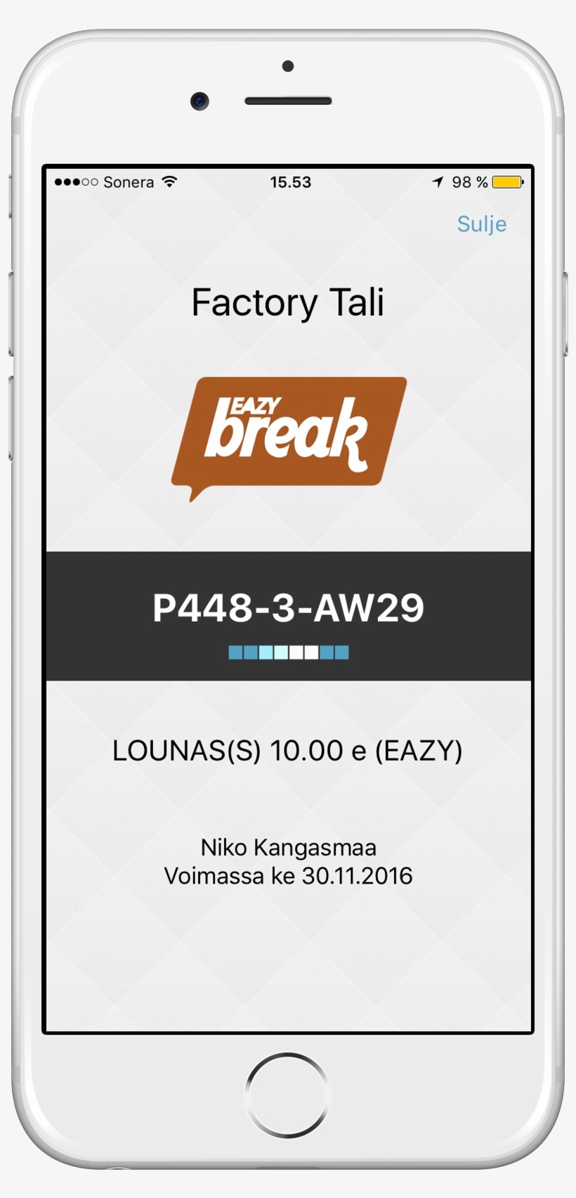 Eazybreak Mobiiliseteliin Lisätty Liikkuva Elementti - Iphone, transparent png