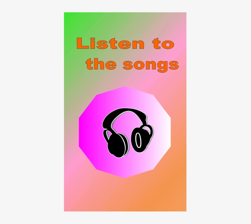Lil Pump Gucci Gang Mp3 For Android - Cafepress Headphones Rock Rectangle Magnet, transparent png