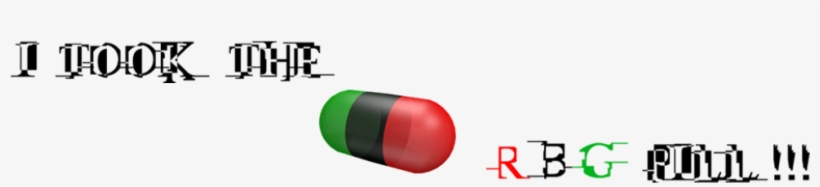 Cropped I Took The Rbg Pill For Wordpress - Matrix Blu Ray, transparent png