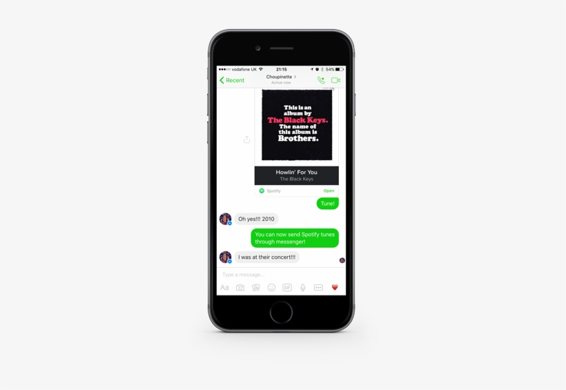 Wersm Facebook Messenger Spotify Iphone6 - Rezo 21, Agence Web, transparent png
