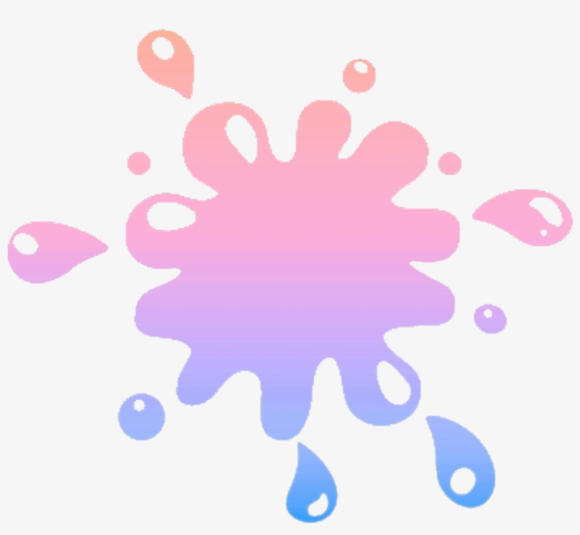 Follow Me For More Ftesticker Drops Art - Red Colour Splash, transparent png