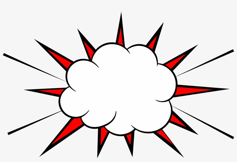 Comic Boom Vector Png Transparent Svg - Transparent Boom Clip Art, transparent png