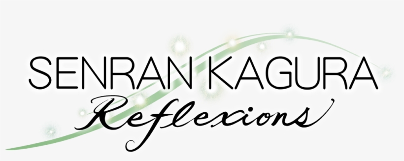 Senran Kagura Series Hitting Nintendo Switch With Reflexions - Calligraphy, transparent png