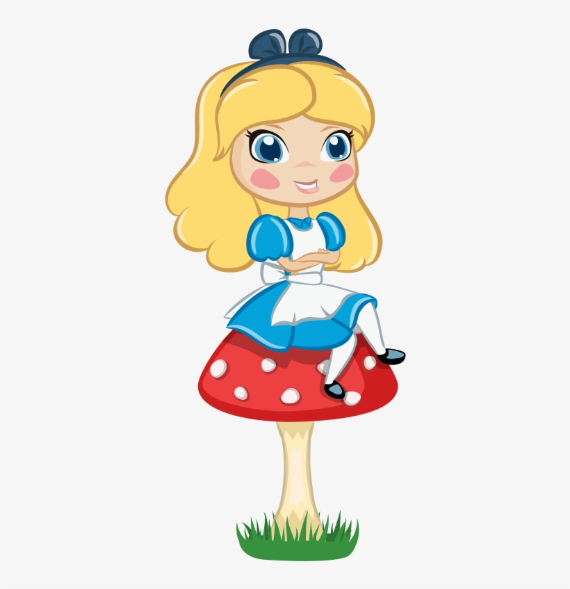 Alice In Wonderland Clipart - Alice's Adventures In Wonderland Clipart, transparent png
