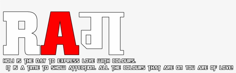 Happy Holi Text Png - Portable Network Graphics, transparent png