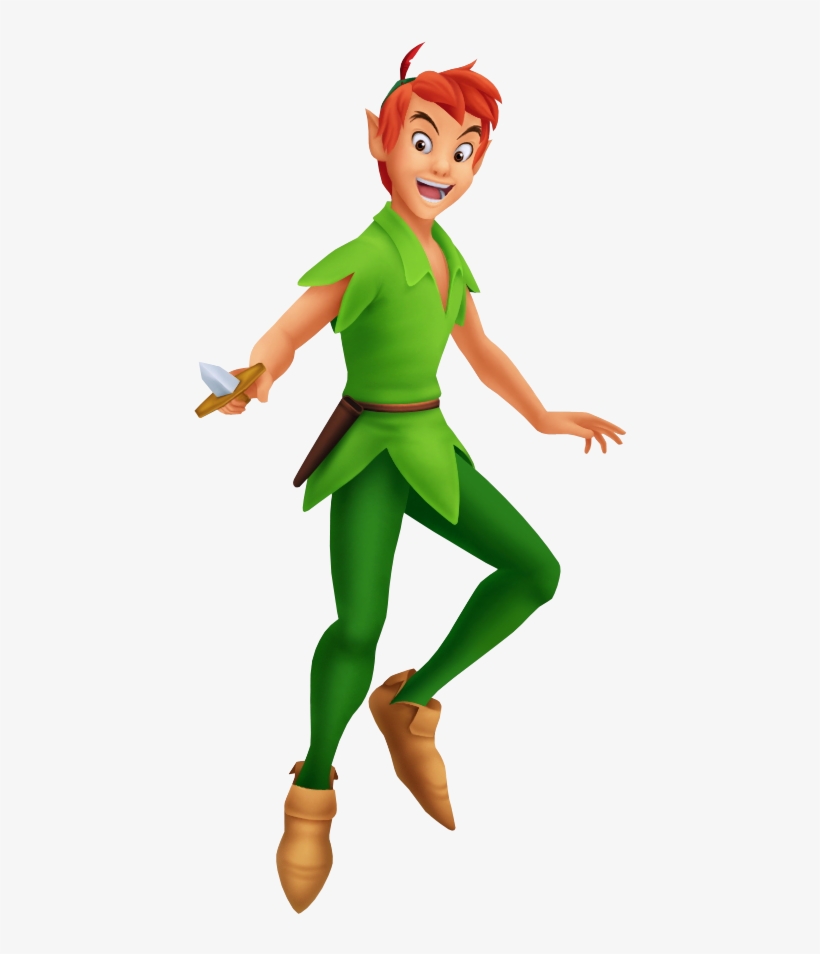 Cosplay Clipart Tinkerbell - Kingdom Hearts Peter Pan, transparent png