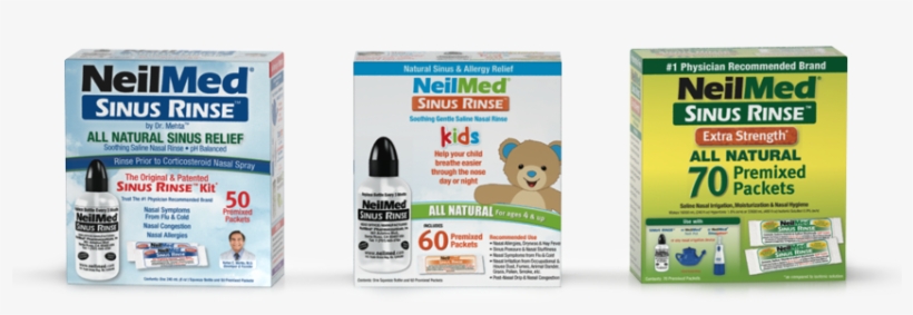 World Leader In Nasal Saline Irrigation System - Neil Med Sinus Rinse Extra Strength Hypertonic Packets, transparent png
