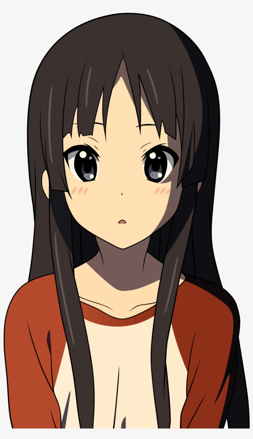 Vector Hairstyles Real Hair - Mio K On Manga, transparent png