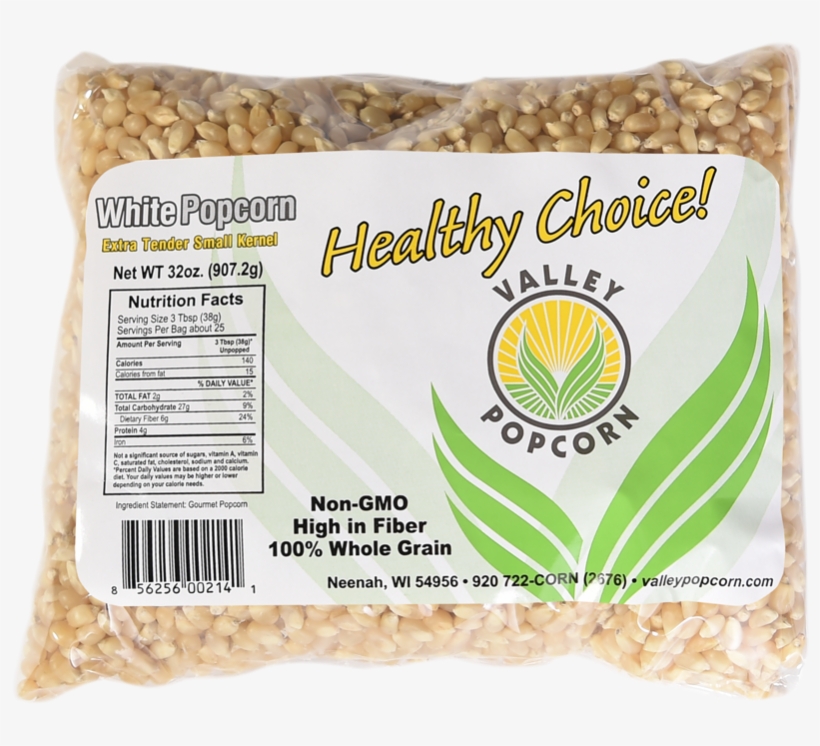 2 Lb Bag White Popcorn Seedsgf - Pillow, transparent png