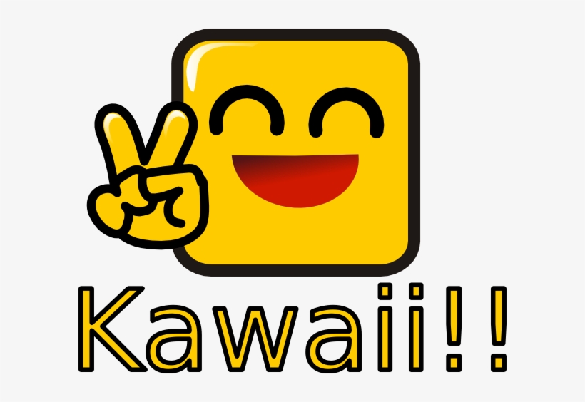 Kawaii Clip Art - Kawaii Peace, transparent png