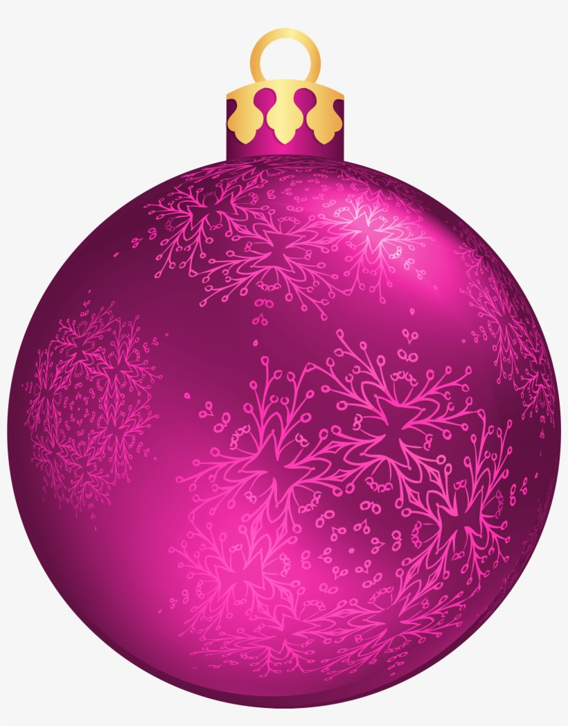 Pink Christmas Png Best, transparent png