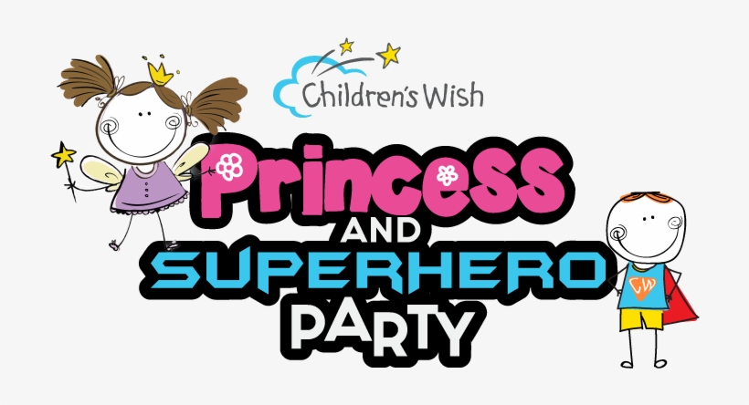 Join Us For Our 3rd Annual Princess And Superhero Party - Children's Wish Foundation, transparent png