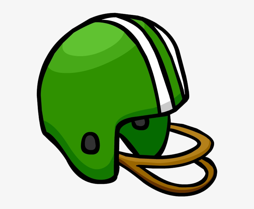 Green Football Helmet Clothing Icon Id 1078 - Football Helmets Clip Art, transparent png