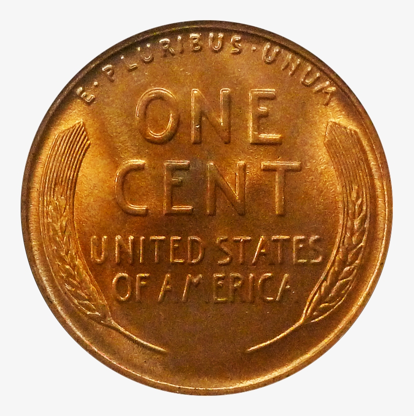 Lincoln Cent Wheat Reverse - Old Pennies, transparent png