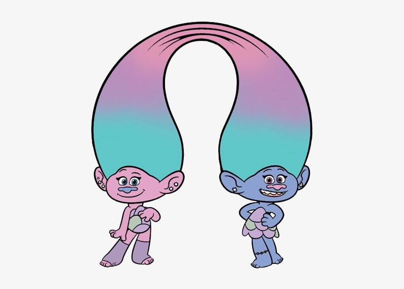 Trolls Disney - Trolls Clipart, transparent png