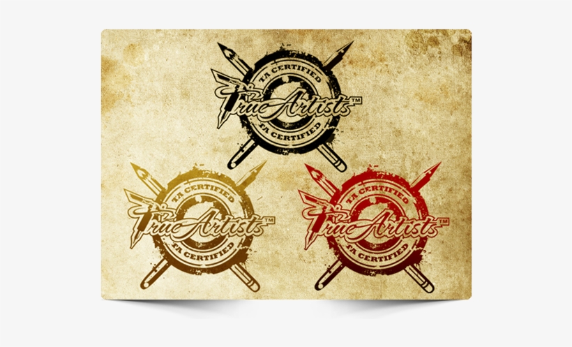 The "stamp Logo" , Which Is Used On The Certified Artists - Design, transparent png