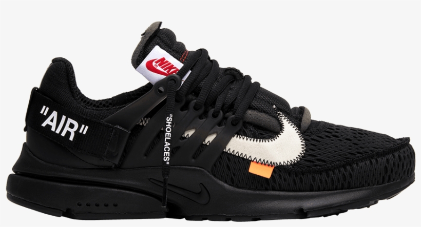 Off-white X Air Presto 'black' - Presto Off White, transparent png