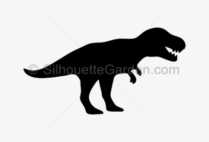 Tyrannosaurus Rex Clipart Kind - T Rex Silhouette Clip Art, transparent png