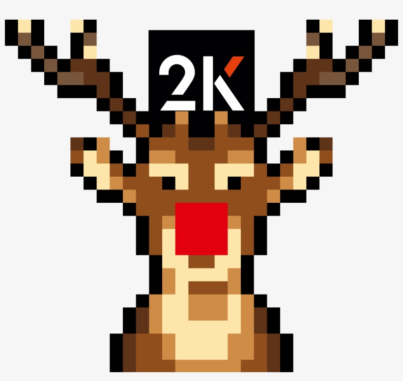 2k Logo Rentier - Wall Decal, transparent png