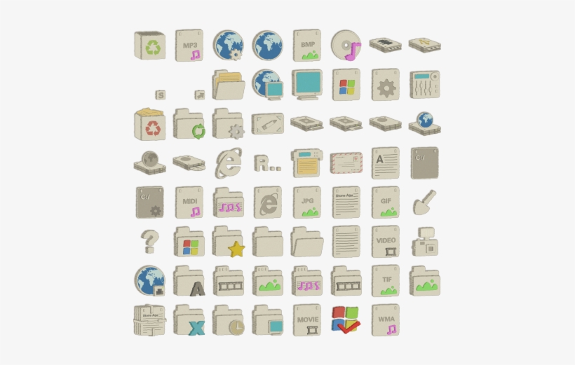 Search - Stone Icon Pack, transparent png