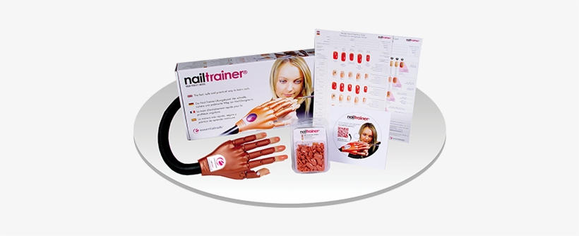 Nail Trainer Practice Hand - Multi Language New, transparent png