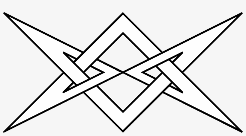 Granny Knot As Unicursal Hexagram - Svg Unicursal Hexagram Transparent, transparent png