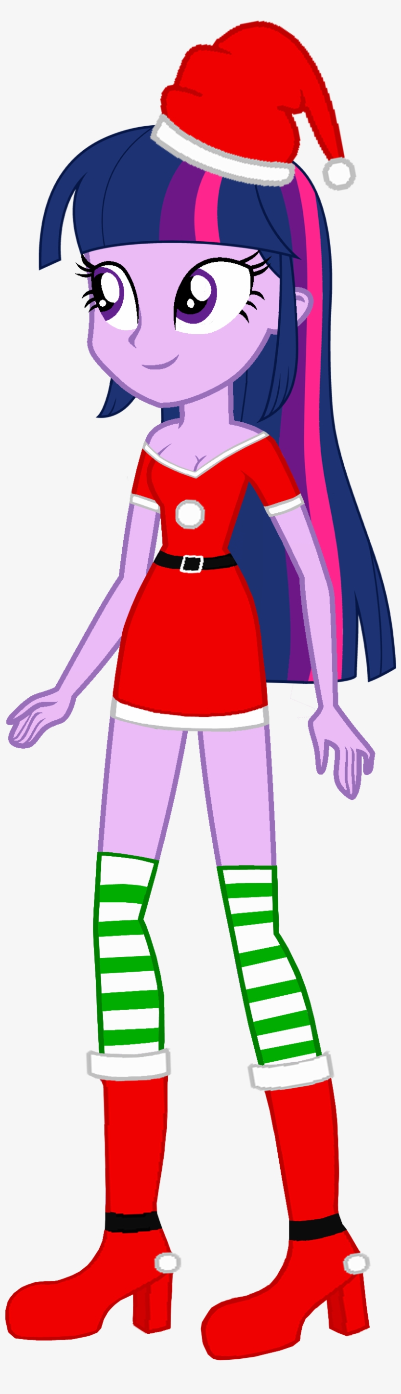 Santa Beard Clipart No Background Source - Twilight Sparkle Christmas, transparent png