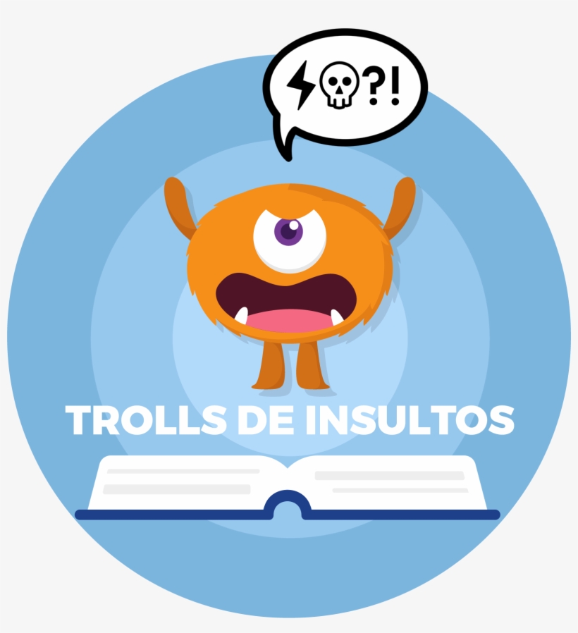 Trolls De Insultos - Internet Troll, transparent png