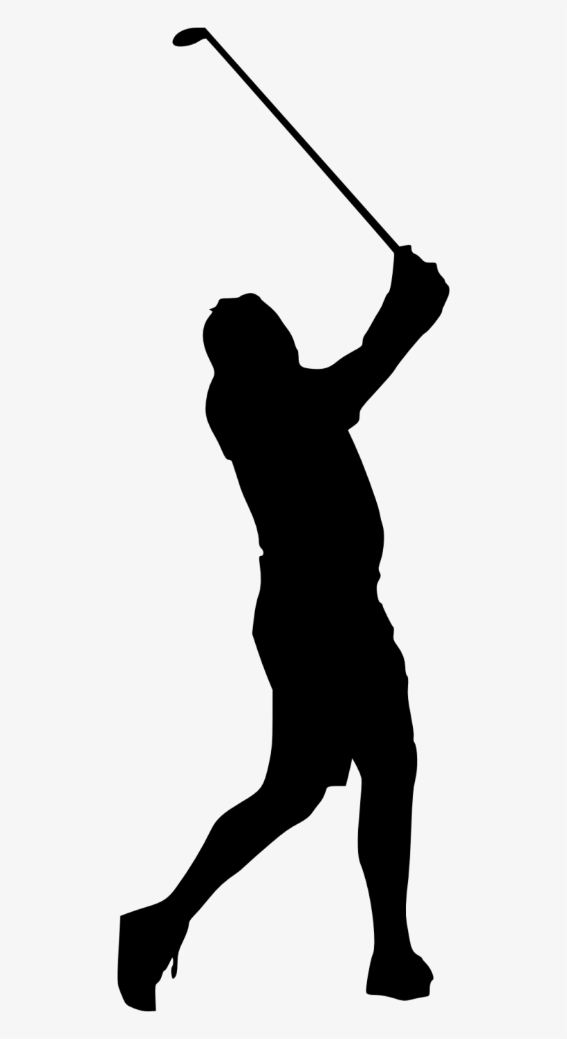 Free Png Golfer Silhouette Png Images Transparent - Silhouette, transparent png