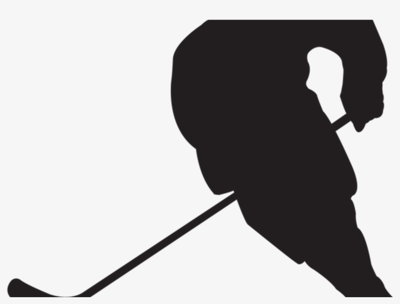 Hockey Player Silhouette Png Clip Art Hockey Pinterest - Clipart Hockey, transparent png