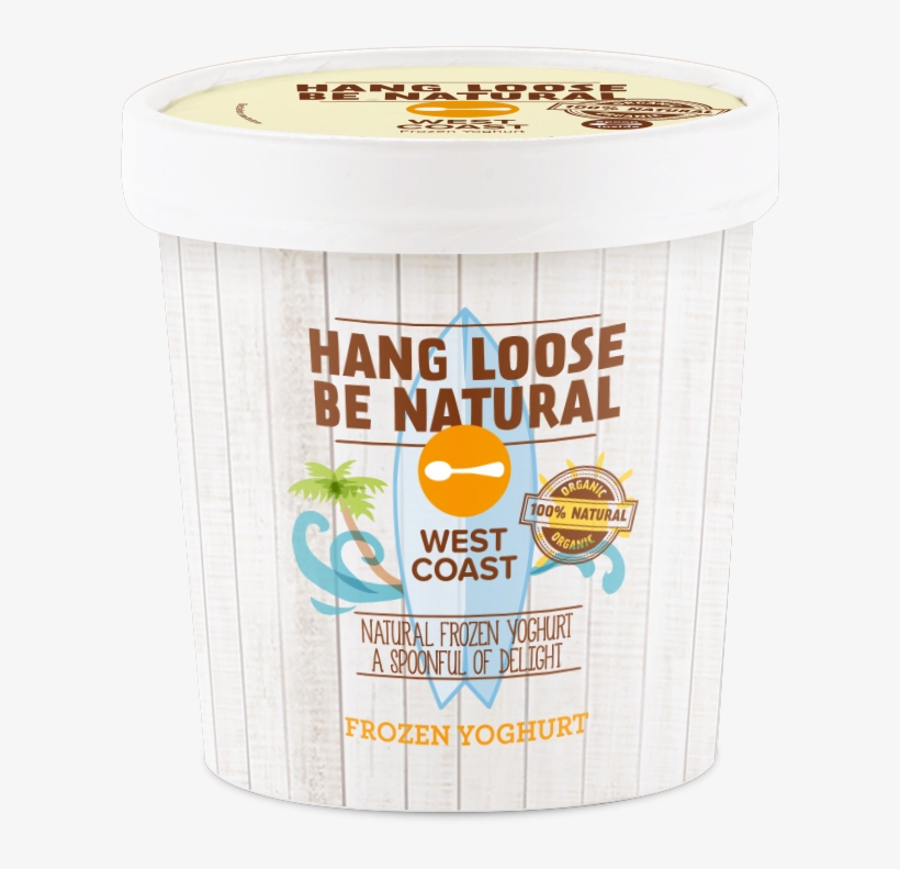 Hang Loose - West Coast Frozen Yoghurt, transparent png