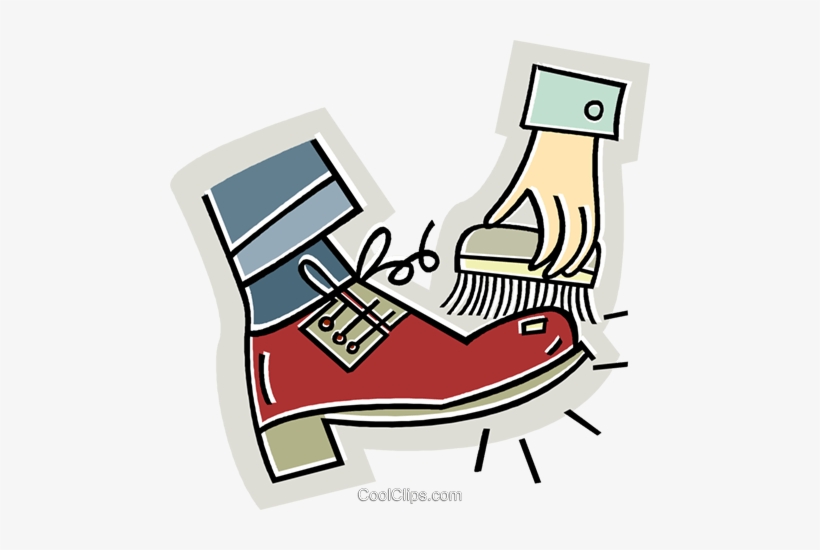 Shoe Shiners Royalty Free Vector Clip Art Illustration Clean My Shoes