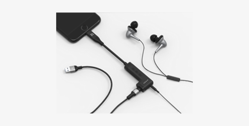 Ilinio A35l Lightning / Aux Adapter - Adam Elements Ilinio A35l Lightning/aux Adapter - Wht, transparent png