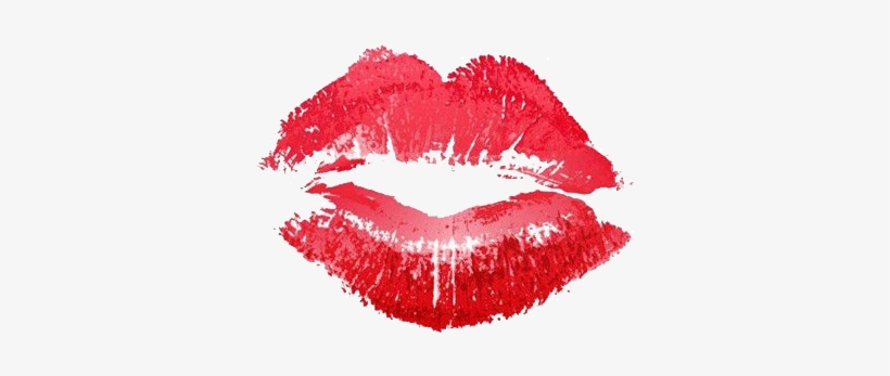A Little Red Lipstick Marketing Mojo For The Weekend - Lipstick Kiss Print, transparent png