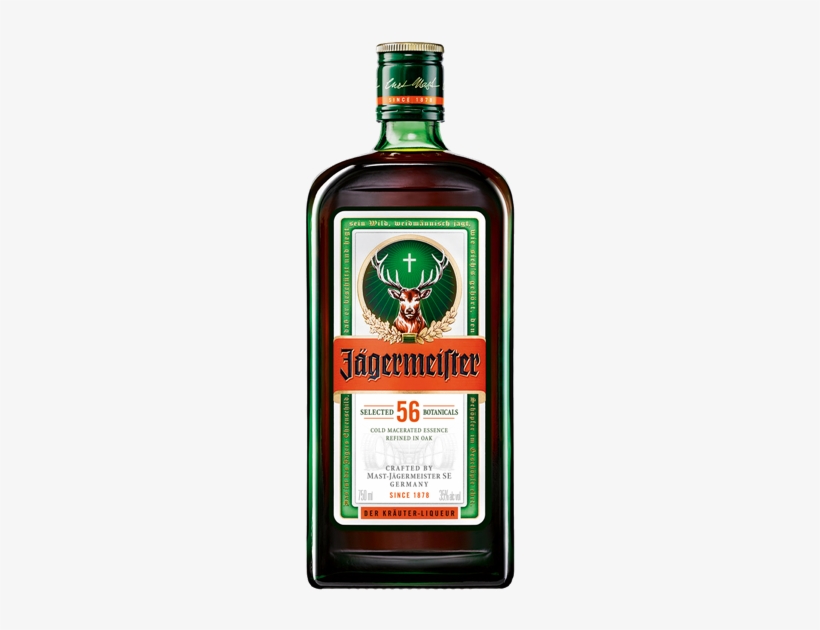 Jagermeister Liqueur - Jagermeister (1l) Herbal Liqueur, transparent png