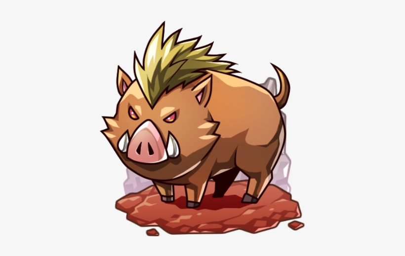 Stamp Boar - Wild Boar, transparent png
