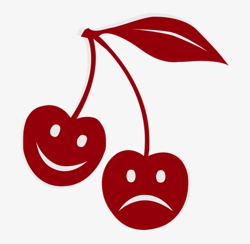 Brown Cupcake Cherry Clipart Png - Sad But Happy Hd, transparent png