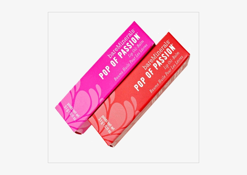Lipstick Packaging - Pop Of Passion Lip Oil Balm - Candy Pop By Bare Escentuals, transparent png
