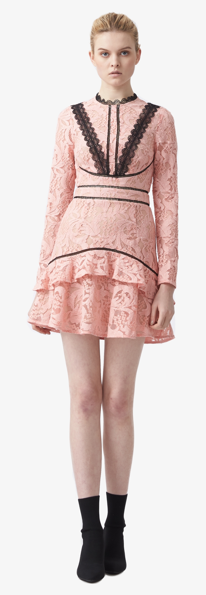 My Darling Lace Trim - Cocktail Dress, transparent png