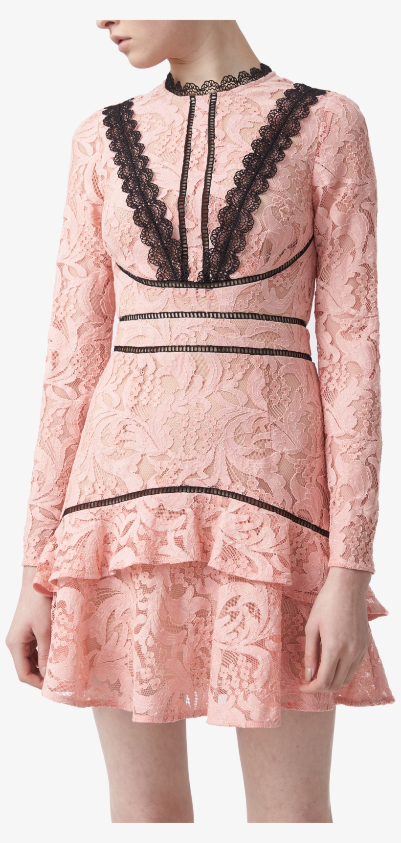 My Darling Lace Trim - Cocktail Dress, transparent png