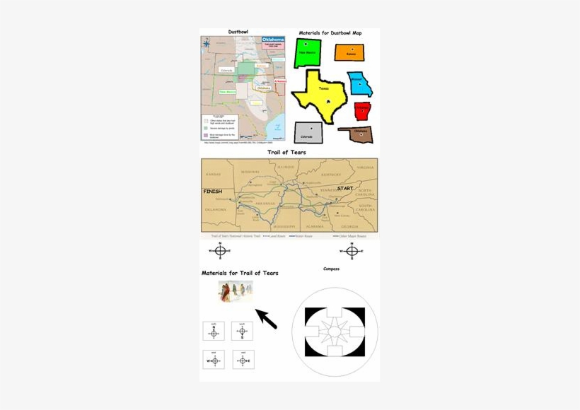 Trail Of Tears Map, transparent png