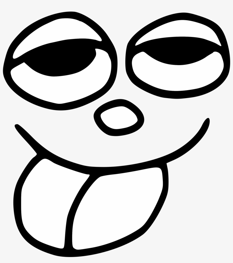 Big Image - Silly Face Clipart, transparent png